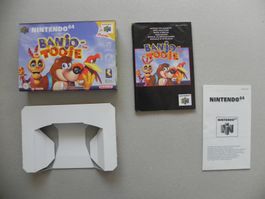 Achtung ! OVP Nintendo 64 OHNE GAME Banjo - Tooie