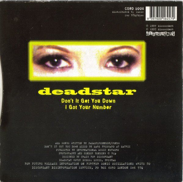 Dischi in vinile: Deadstar: Don't It Get You Down 7" – Usato da Steinhausen venduto da Vilivinili 1