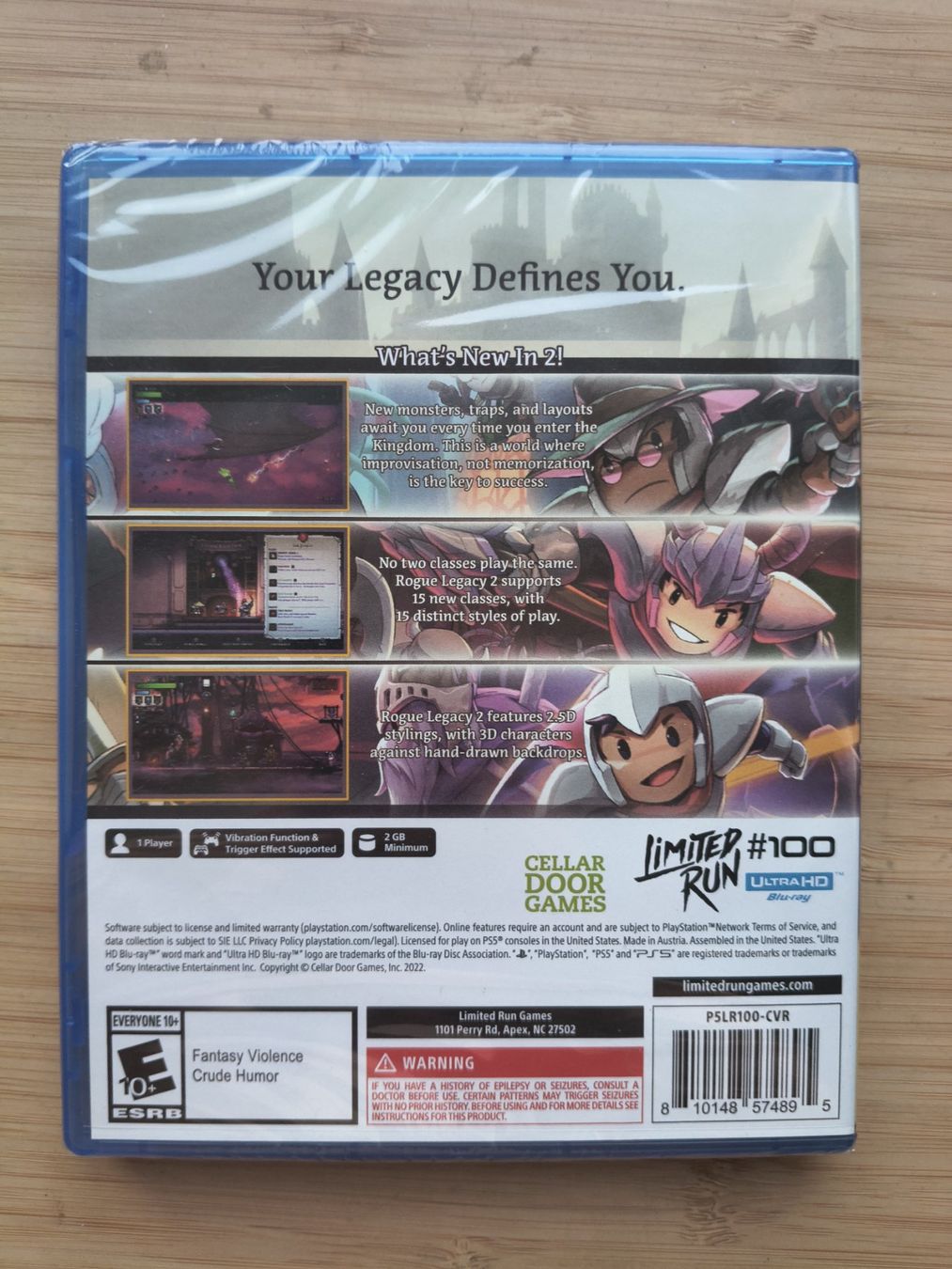 Spiele: Rogue Legacy 2 Sealed (PS 5) – Neu und originalverpackt aus Riedholz von ste_96cd 1