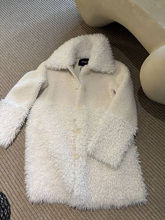 Maje Winterjacke Fake Fur Grösse XS/34
