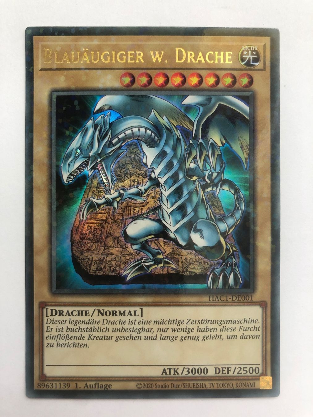 Yugioh Cartes à collectionner: Ultra Parallel Rare - Blauäugiger w. Drache – D'occasion à Altstätten SG par ChangeMaker 1
