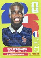 Panini FIFA WORLD CUP 2026 FRA 7 Dayot Upamecano