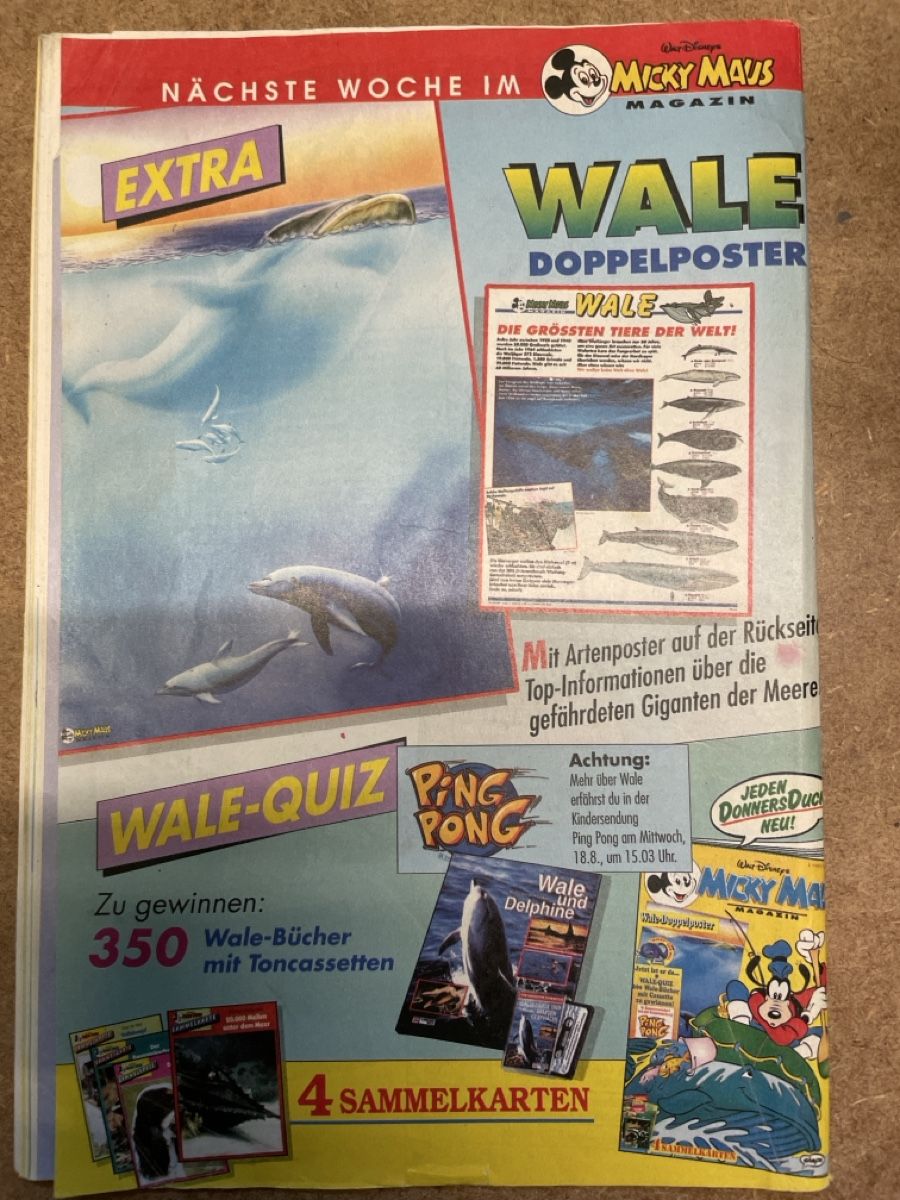 Fumetti: Micky Maus Magazin Nr. 33/1993  – Usato da Therwil venduto da rubininio 1
