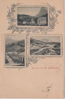 AK San Bernardino , 3 spledide vedute 1898