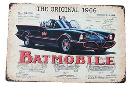 BATMOBIL  -  Blechschild   (neu, OVP)