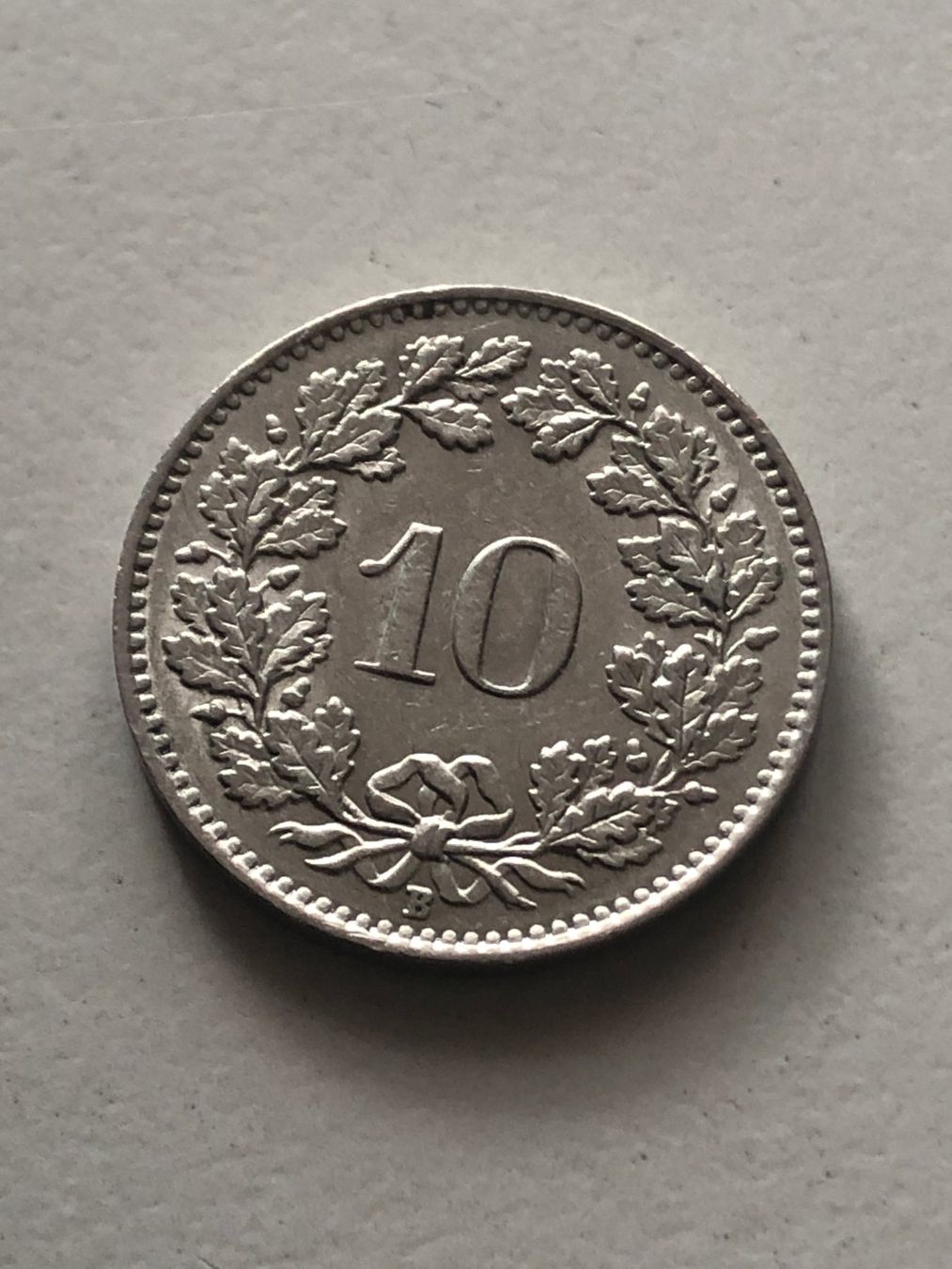Tutti le monete: 10 Rp. 1958 – Usato da Schötz venduto da Odpa 1
