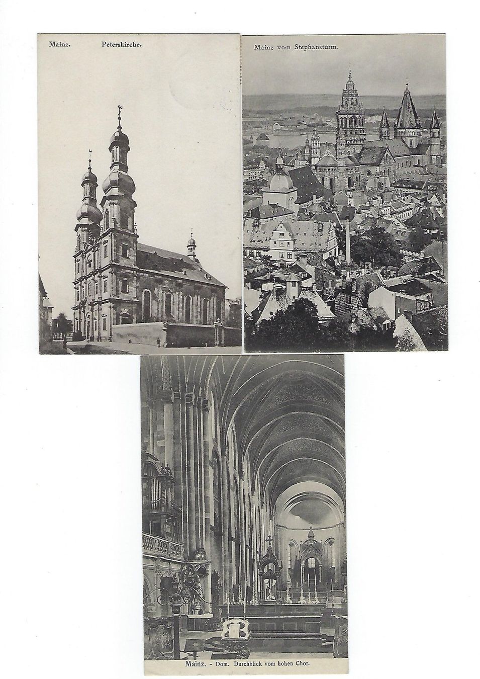 Cartoline postali: Deutsches Reich, 36 Ansichtskarten von Mainz 1910-1912 – Usato da Hinteregg venduto da McCharly01 8