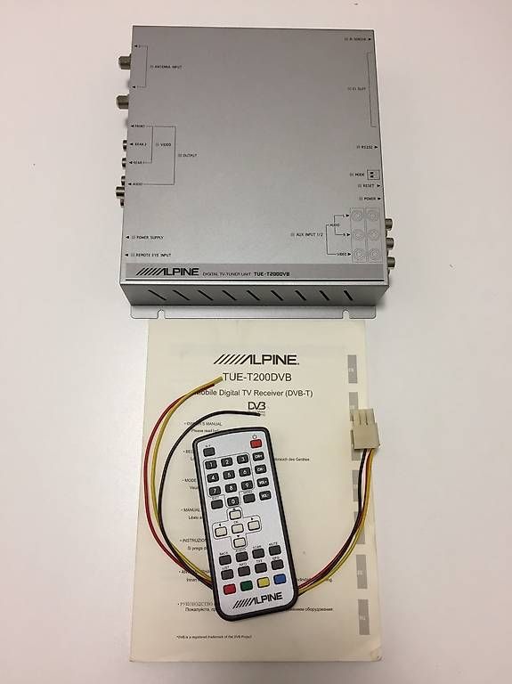 Ricevitori: Alpine TUE-T200DVB Mobile Digital TV Receiver DVB-T – Usato da Ehrendingen venduto da Veiga 1