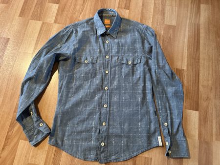 Hugo Boss Herren Hemd, Gr. S, Slim Fit einf. Brustweite 50cm