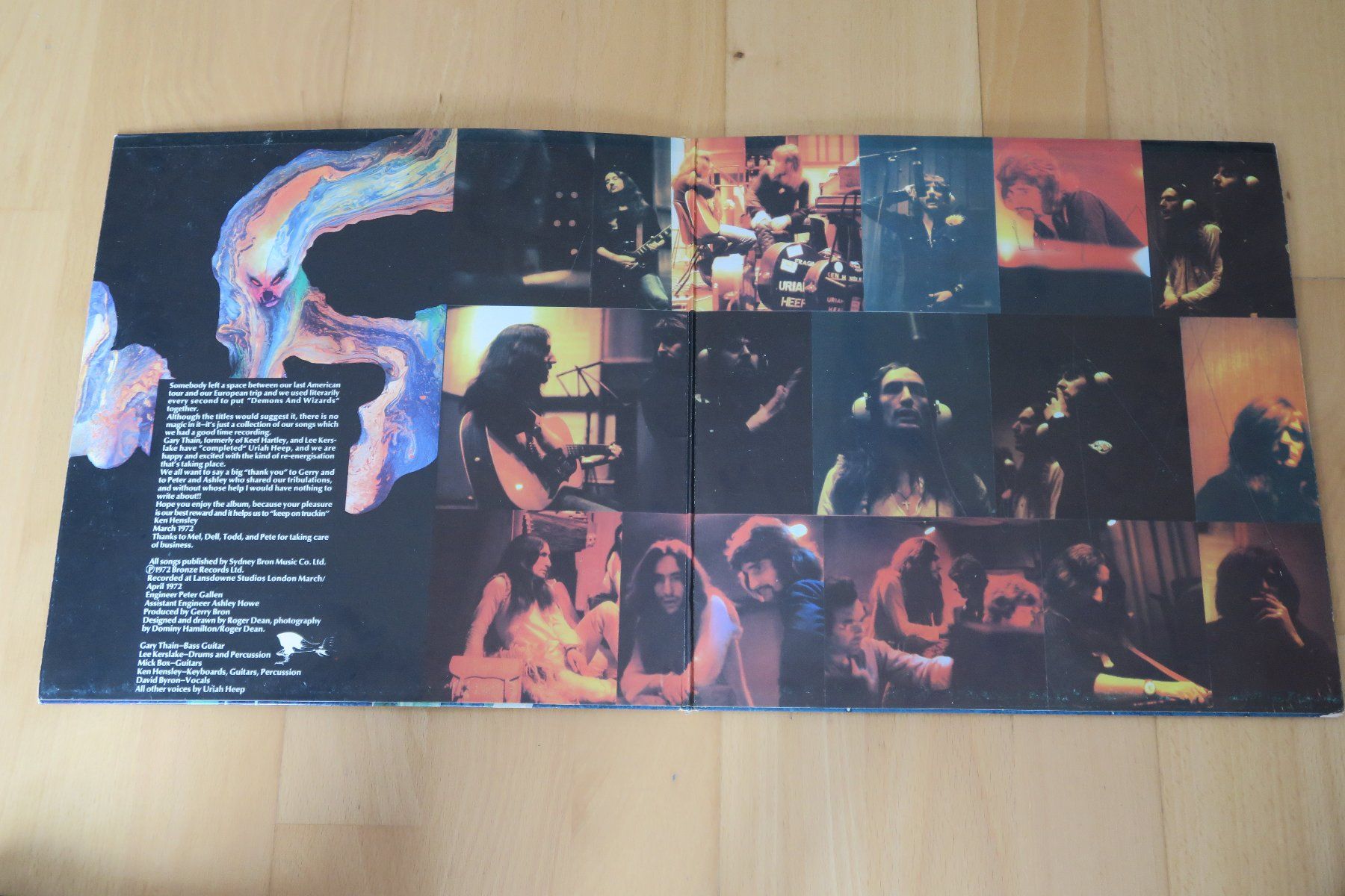 Dischi in vinile: Uriah Heep – Demons And Wizards – Usato da Thun venduto da Karibu70 1