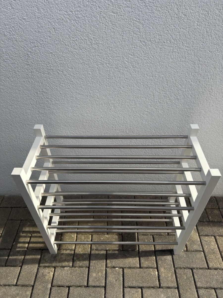 Guardaroba: 2 weisse Schuhregale – Usato da Sarmenstorf venduto da Nathaliie_21 4
