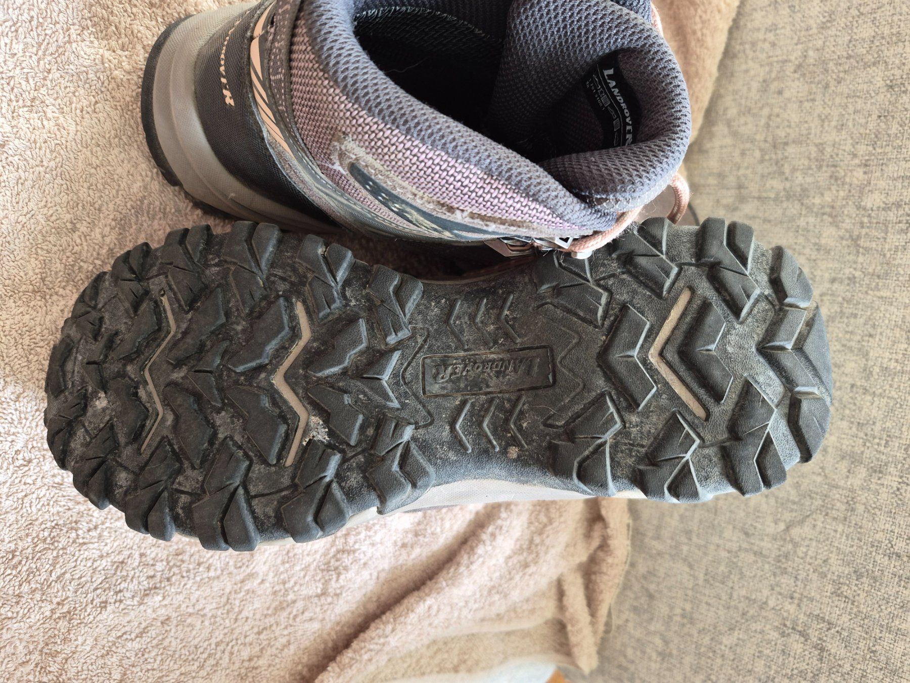 Landrover Scarpe da donna: Wanderschuhe Landrover grau Gr. 38 – Usato da Winterthur venduto da EH47 2