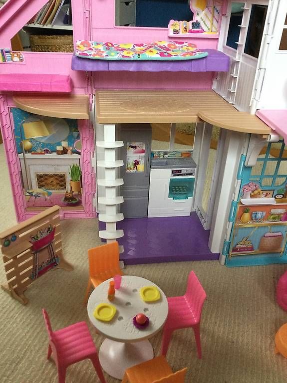 Barbie Case e mobili per bambole: Superbe maison Barbie pliable – Usato da geneve venduto da vinc_bob 3
