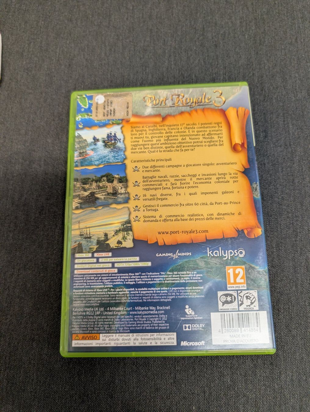 Jeux: Port Royale 3 Microsoft Xbox 360 – D'occasion à Giubiasco par Ticinerd 1