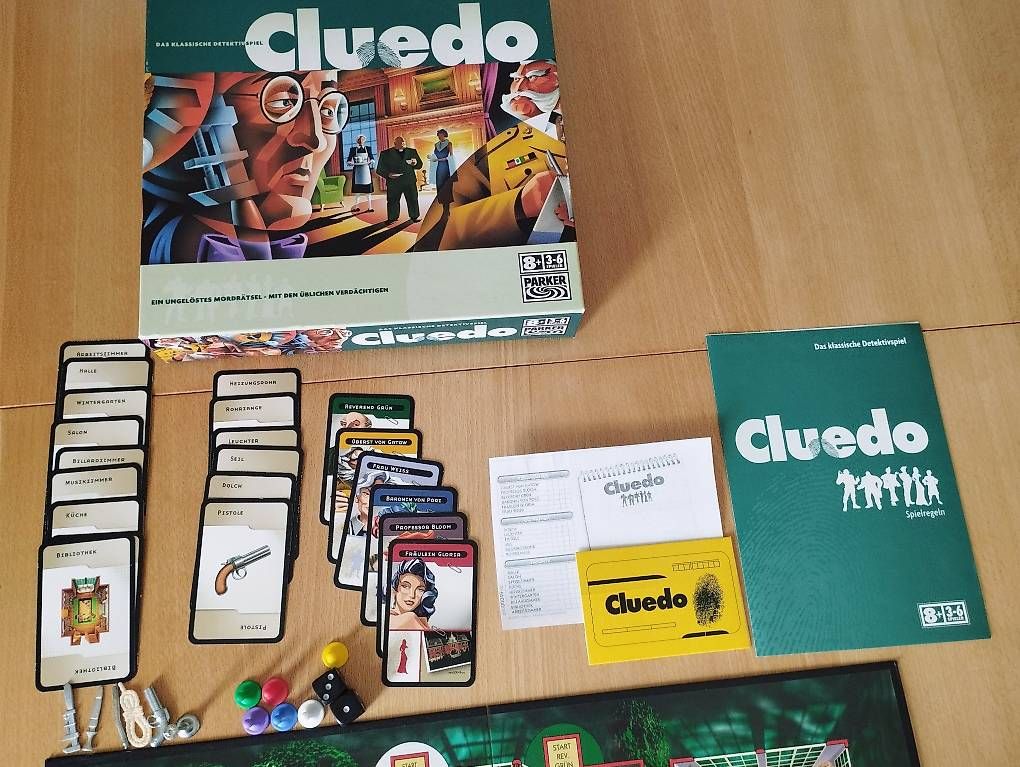Spiele: Spiel Cluedo – Gebraucht aus Romanshorn von anila.mueller