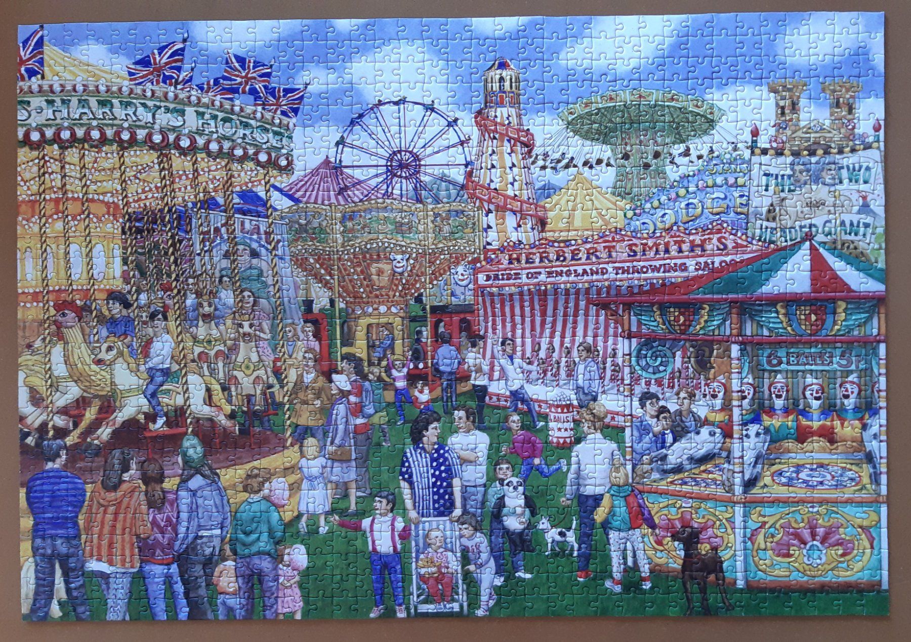 Puzzles: Puzzle 1000 Teile,Jahrmarkt – D'occasion à St. Gallen par hohl1964 1