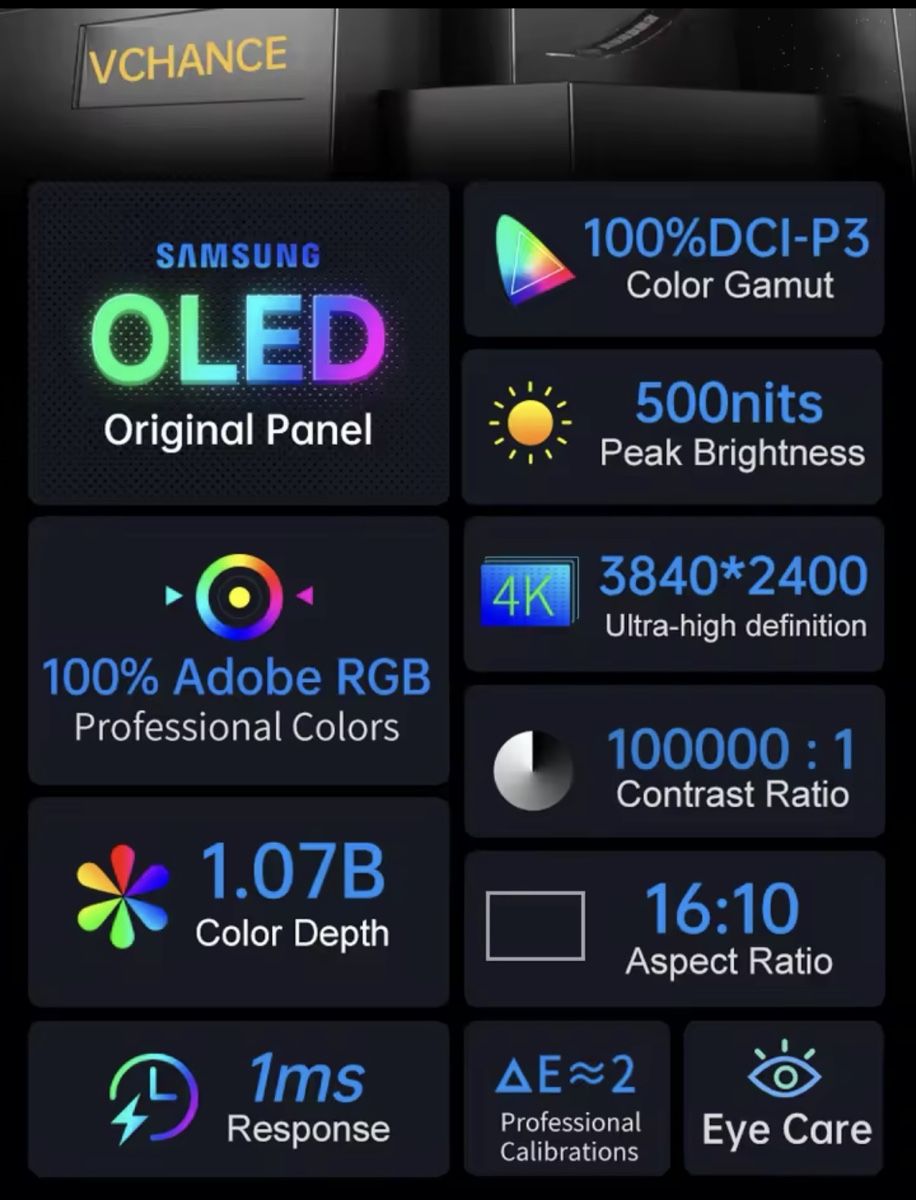 Samsung Monitore: Portable 14” USB-C 4K OLED Touch Screen Display – Gebraucht aus Zürich von jankais3r 7