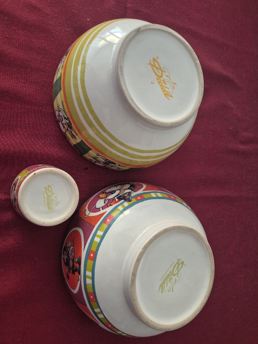 Coupes: Diddl Müsli-Schale und Eierbecher – D'occasion à Oberdiessbach par Finland1977 3