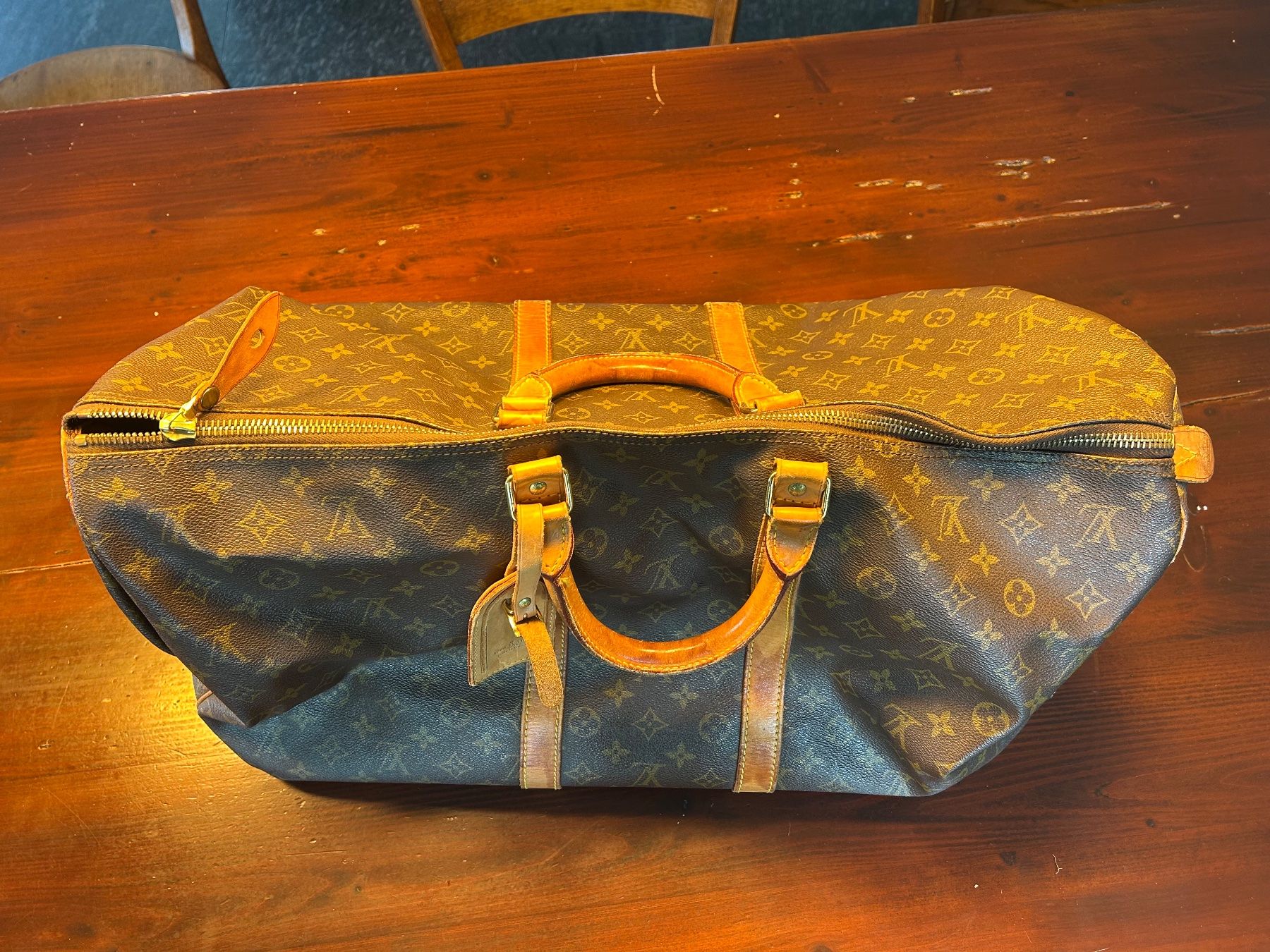 Louis Vuitton Borse da donna: Louis Vuitton Keepall 55 – Usato da Bern venduto da simi_01 5