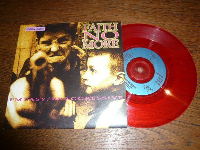 Faith No More - I'm Easy / Be Aggressive UK 1992 - RED Vinyl | Kaufen ...