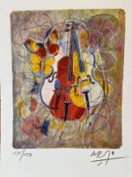 Lithografie von ALBAN WELTI 1988     (ID B5764)