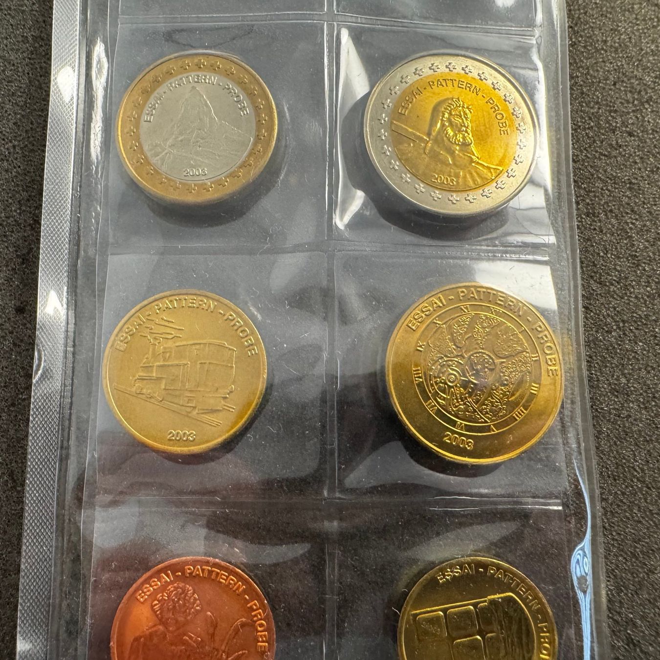 Tutti le monete: Euro Proben Satz Schweiz 2003 – Usato da Reitnau venduto da tb-muenzen 4