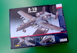 Bausatz mit Klemmbausteinen US-Erdkampfflugzeug A-10