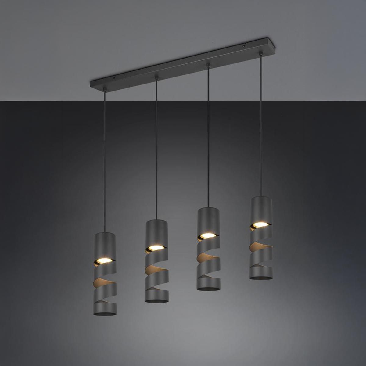 Lampadari & plafoniere: Pendelleuchte, 4 Strahler, 80 cm x 9 cm  – Nuovo (secondo la descrizione) da Kreuzlingen venduto da Smart-Light