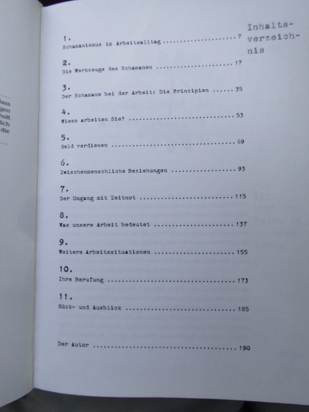 Libri: SCHAMANISMUS UND BERUF – Nuovo (secondo la descrizione) da Wettingen venduto da Colorup 2