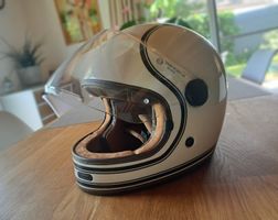 Casque Intégral FULL MOON 2 Crème/Noir Mârkö