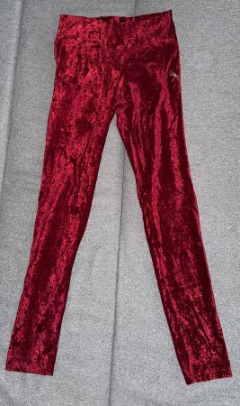 Dragonfly Leggins rot samt