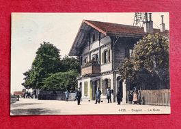 Coppet (VD) - La Gare - Bahnhof - Chemin de Fer - 1910