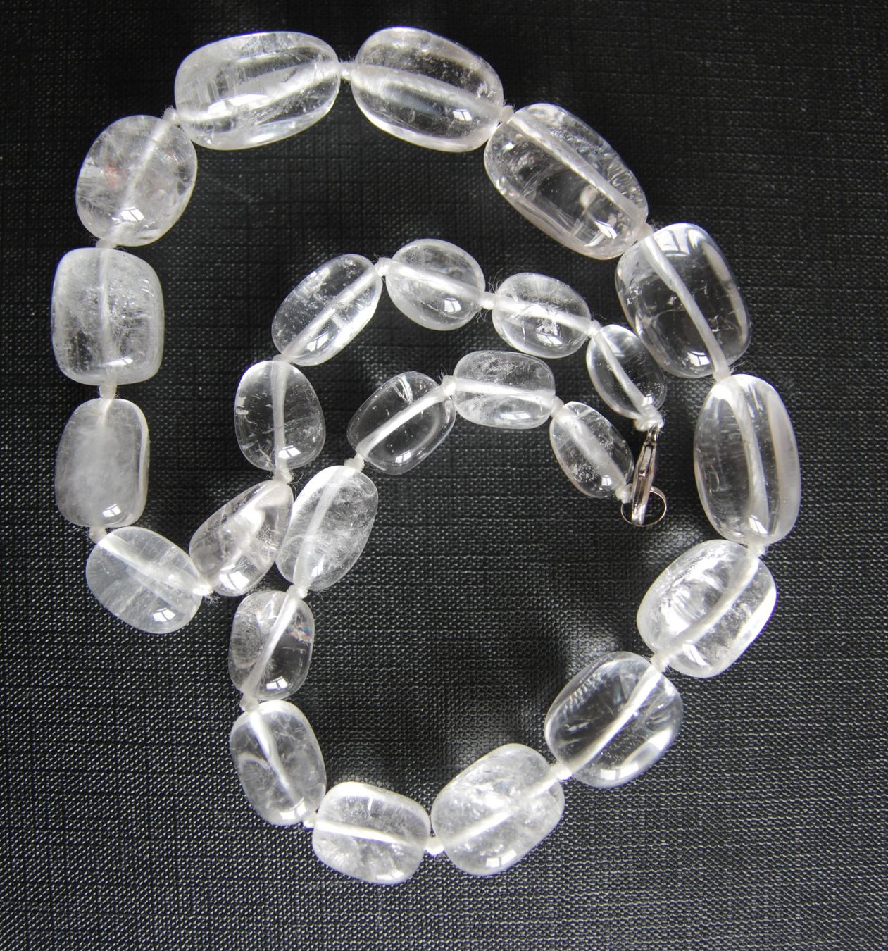 Catenine: NEU: Mega Bergkristall Kette Collier Edelstein Schmuck – Nuovo (secondo la descrizione) da Matten b. Interl venduto da EdelsteineInterlaken 1
