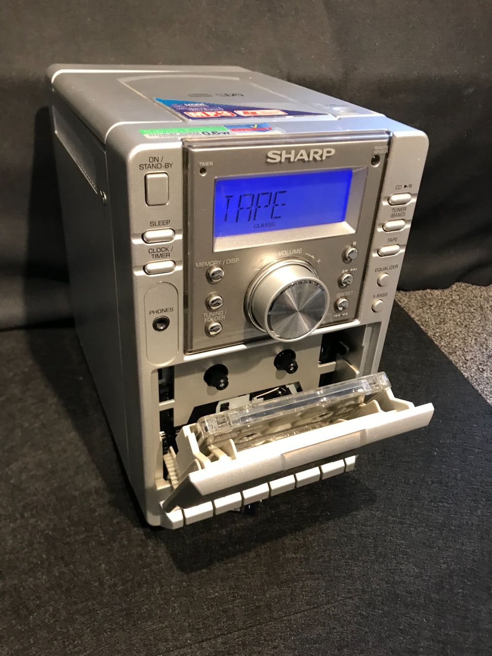 Sharp Radio: Sharp  Kassetten  MicroSystem   XL-MP2H – Usato da Würenlingen venduto da Schneiderhifi