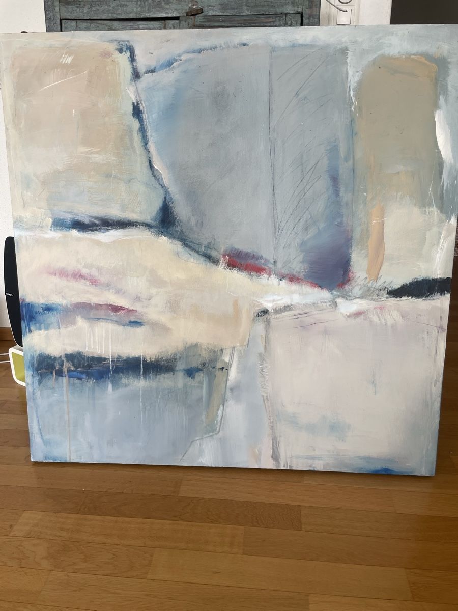 Dipinti: Bild Gemälde Karin Liebert Acryl auf Leinwand – Usato da Zürich venduto da Lupini