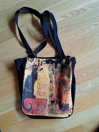 Tasche „Tournée du Chat Noir“ – Paris Souvenir Stofftasche