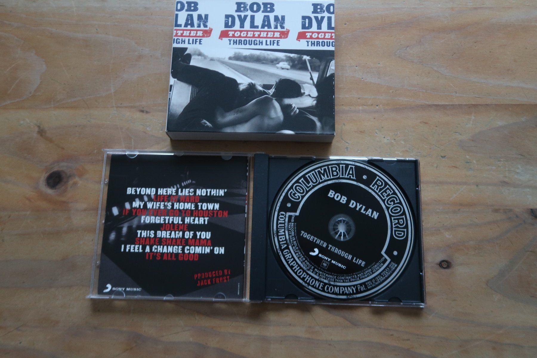 CDs: BOB DYLAN - TOGETHER THROUGH LIFE - BONUS CD + DVD POSTER CD – Gebraucht aus Basel von Patiscat 5