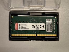Kingston DDR4 RAM 8GB PC4-21300 2666MHz SO-DIMM für Laptop