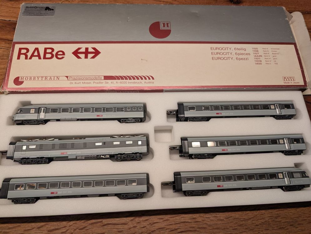 Hobbytrain RABe SBB (Grau) (Gebraucht) in Ittigen für CHF 138 – mit ...