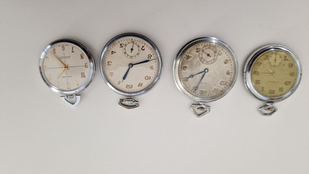 Bélière Art Déco Pour Montre De Poche - Swing Ring, Anneau Accroche En Métal Argenté