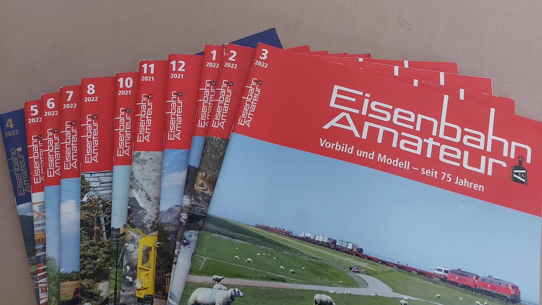 Riviste & Magazine: Eisenbahn Zeitschrift – Usato da Wangen SZ venduto da Cabrio19