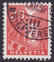 Verwaltungsmarke SBK-Nr. 5 (Eingelochtes Kreuz 1935-1937)
