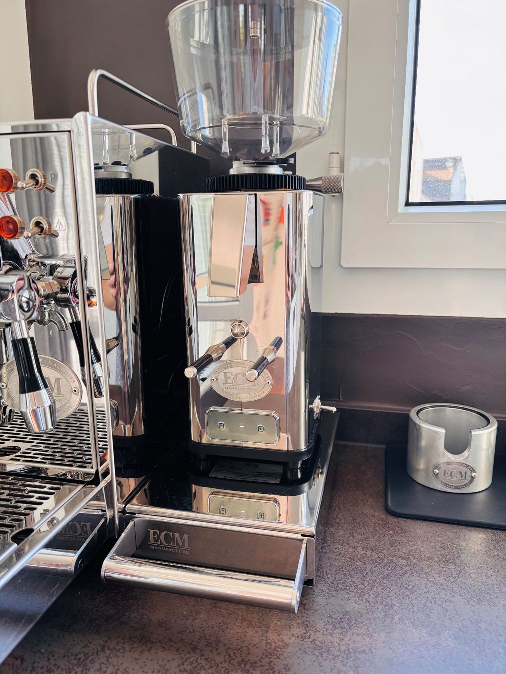 ECM Manufacture Macchine per caffè & Macchine per espresso: Hochwertiges ECM Classika PID Kaffeemaschinenset – Usato da Oberkirch LU venduto da Roeschu28 3