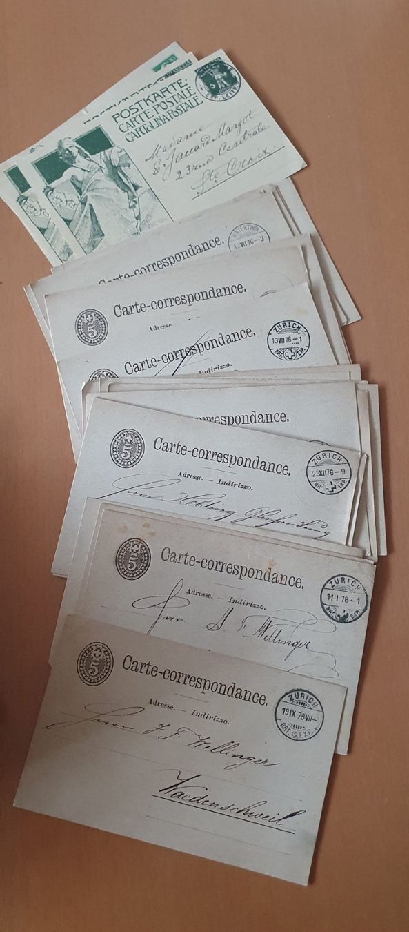Tutti i francobolli: 300 ältere Ganzsache Schweiz – Usato da Kreuzlingen venduto da Rschweiz1 3