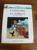 TINTIN RACONTE L 'HISTOIRE DE LA MARINE EDITION 1981 RARE !!