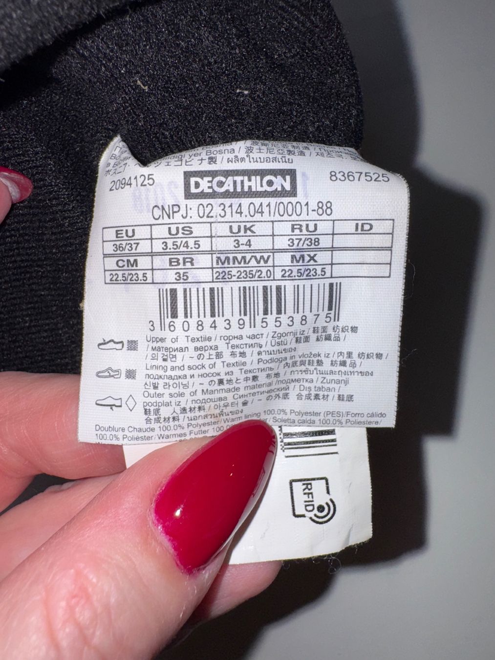 Scarpe da uomo: Stiefel von Decathlon Gr. 36/37 – Usato da Grosswangen venduto da shoes.bags.and.co 6