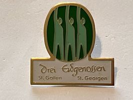 1 Pin Drei Eidgenossen St. Gallen St. Georgien