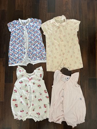 Baby Kurzoverall aus Baumwolle 12 M, 74 cm