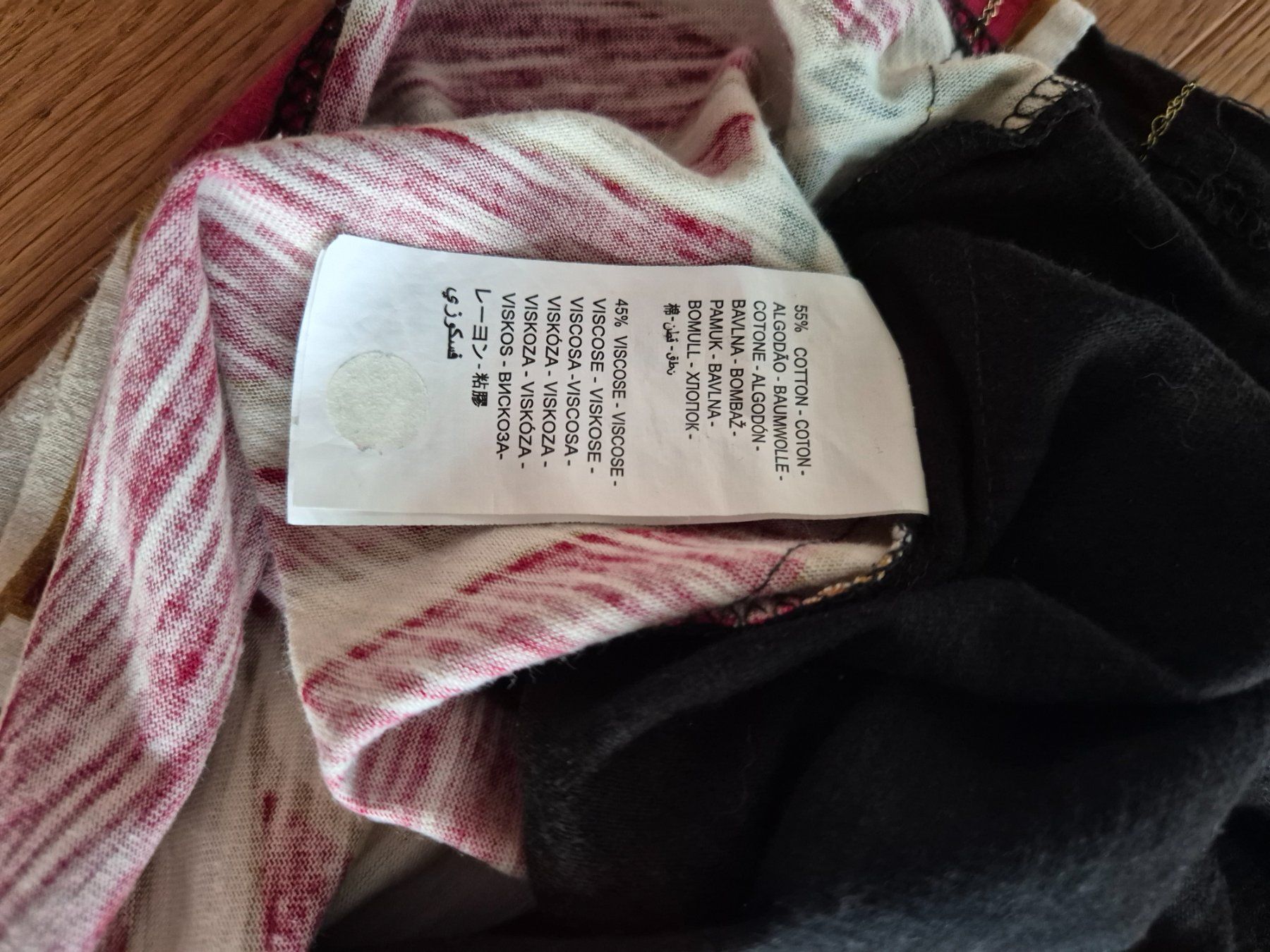 Desigual T-shirt: Desigual Shirt mit 3/4 Ärmel Grösse L – Usato da Maienfeld venduto da miss_esthi 3