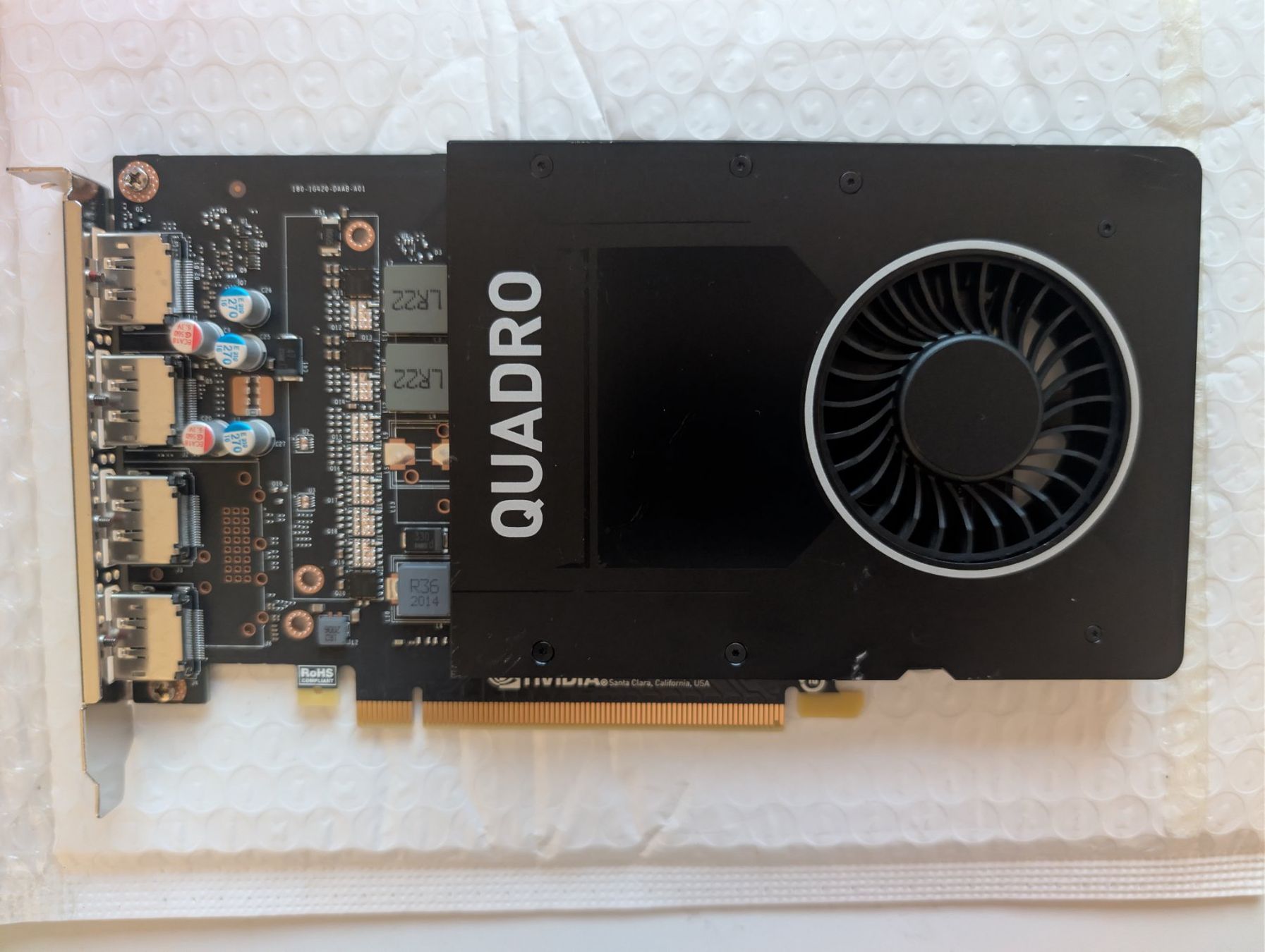 Nvidia Schede grafiche: NVIDIA Quadro P2200 – Usato da Hendschiken venduto da Sillii